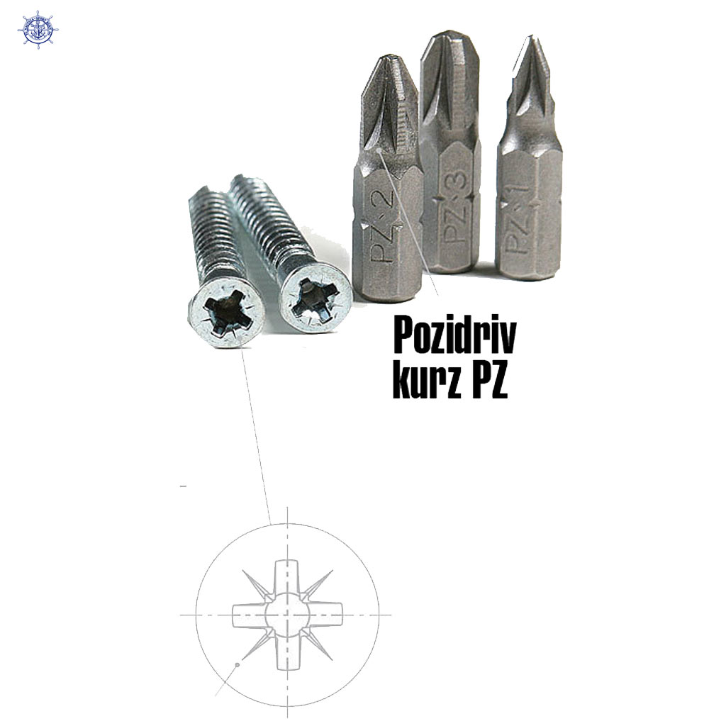 Vis à tête cylindrique bombée 4.2x25 DIN7981, empreinte cruciforme (15pcs) – Image 3