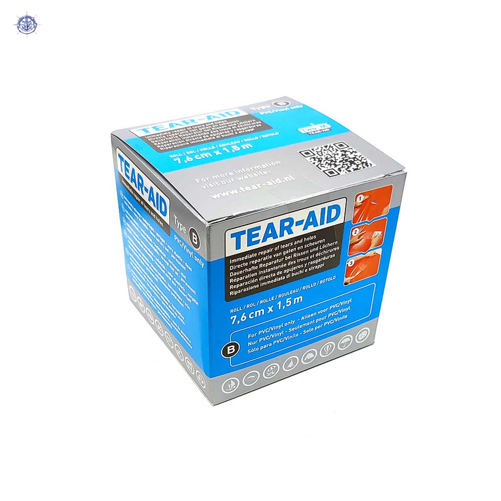Tear-Aid Réparation Type B Rouleau 7,6 cm x 1,5 m