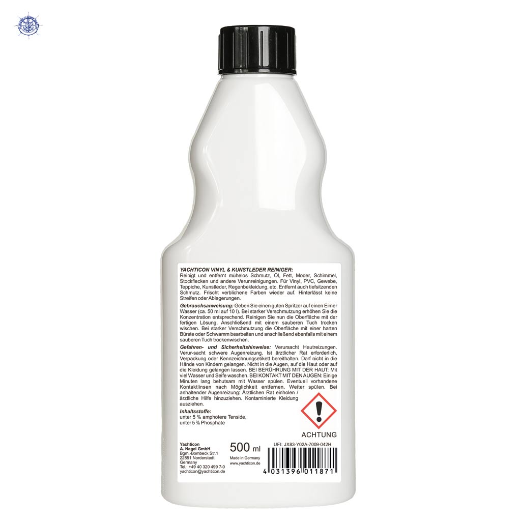 Yachticon Vinyl & Kunstleder Reiniger 500 ml – Bild 2