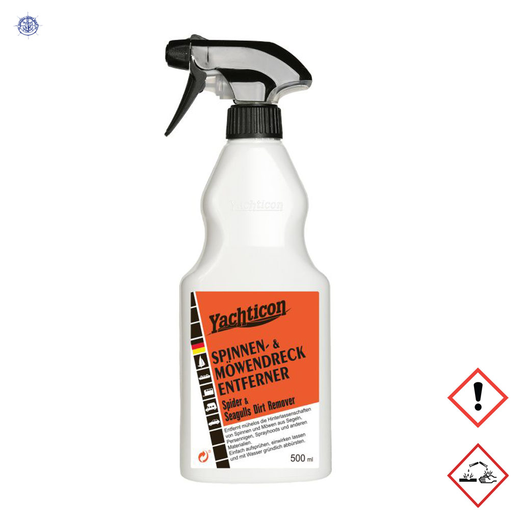 Yachticon Spinnen- und Möwendreck Entferner 500 ml
