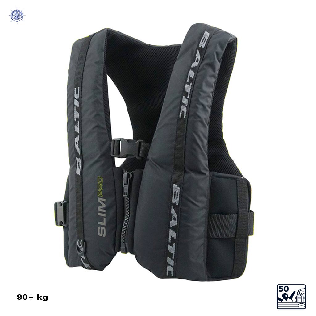Baltic Gilet Aide Flottabilité Slim Pro 50N, XL 90+kg